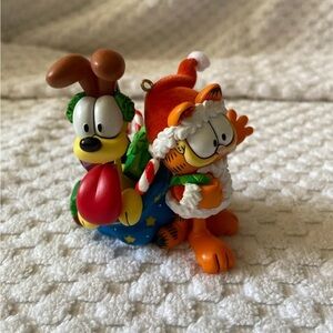 Vintage Garfield and Opie Ornament Carlton Cards “Mischief Makers” NIB